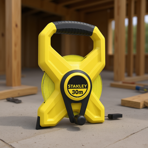 Stanley Tape Measure 30m Open Frame Fiberglass Measuring <b>Tool</b> - Product Image 3