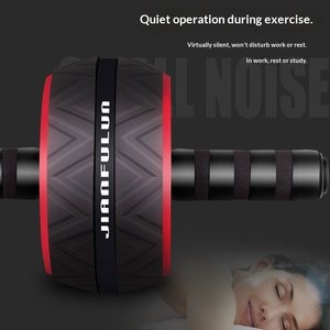 Ruedas Abdominales Antideslizantes para Entrenamiento del Core, Rodillo de Fitness para Gimnasio en Casa, Entrenador de Ejercicios Abdominales Unisex - Product Image 3