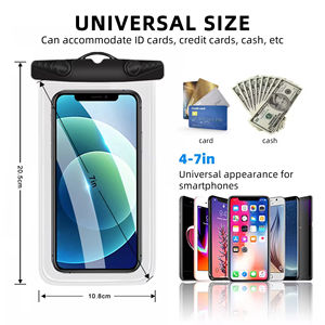 Nueva funda impermeable para teléfono con clip patentada para deportes, natación y buceo. - Product Image 4