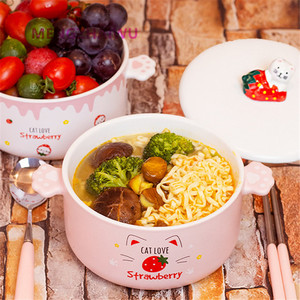 Sin existencias, productos para el hogar, superventas, vajilla de porcelana de lujo para dormitorio, ensalada de frutas, tazón de fideos, <span class=keywords><strong>ramen</strong></span> grande - Product Image 1