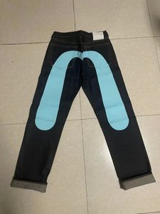 Jeans larghi a vita bassa <span class=keywords><strong>donna</strong></span> Streetwear <span class=keywords><strong>pantaloni</strong></span> <span class=keywords><strong>Cargo</strong></span> Cyber Goth autunno Streetwear <span class=keywords><strong>pantaloni</strong></span> in Denim con grafica a blocchi di colore - Product Image 4