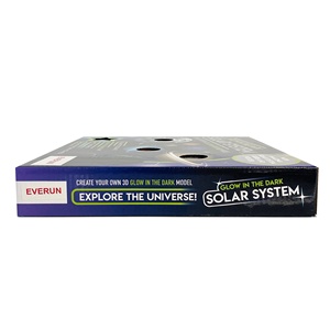 Pinta tu propio <span class=keywords><strong>kit</strong></span> de Sistema Solar que brilla en la oscuridad para regalo de ciencia DIY - Product Image 4