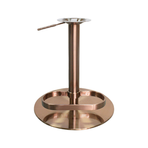 Furniture Parts <strong>Stool</strong> <strong>Legs</strong> Heavy Duty Golden Stainless Steel Bar <strong>Stool</strong> Base With Ellliptical Footrest Ring Bar <strong>Stool</strong> <strong>Legs</strong> - Product Image 4