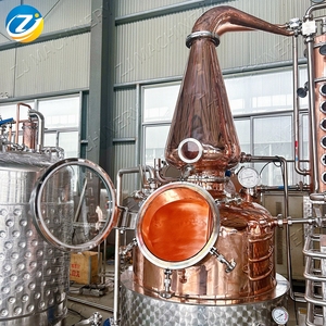 ZJ 300L Alambic multifonctionnel en cuivre et deux colonnes hautes pour whisky, brandy, <span class=keywords><strong>vodka</strong></span> - Product Image 3