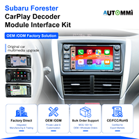 Kit de Módulo Decodificador Inalámbrico Apple CarPlay y Android Auto para Subaru Forester 2008-2014 E80A1 E80A0 E80A2, Actualización de Pantalla OEM