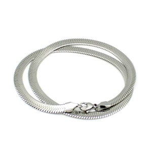 Collier chaîne serpent en acier inoxydable plaqué or 18 carats, bijou unisexe tendance, idéal comme cadeau, longueurs 40cm, 45cm, 50cm, 55cm, 60cm - Product Image 3