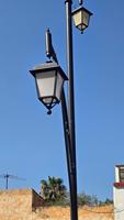 Lampadaires de style colonial pour extérieur IP66, lanterne de parc, lumière de jardin classique à LED
