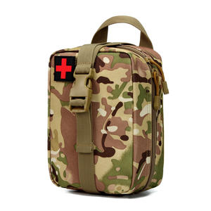 Sac de premiers secours J.SH, pochette médicale en nylon imperméable avec fermeture éclair, pour les urgences, écologique et léger - Product Image 1