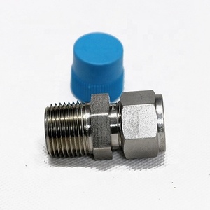 ข้อต่อท่อสแตนเลสแท้รุ่น SS-810-1-8 316 ขนาด 1/2 นิ้ว แบบตัวผู้ ของแท้จากโรงงาน รับประกัน 1 ปี - Product Image 1