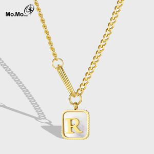 <span class=keywords><strong>Collana</strong></span> fai-da-te con catena a clavicola quadrata placcata in oro 18 <span class=keywords><strong>carati</strong></span> di lusso leggero <span class=keywords><strong>24</strong></span> <span class=keywords><strong>carati</strong></span> - Product Image 6