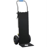 Chariot électrique d'escalade pour escaliers Capacité de charge de 250kg Machine à ramper automatique avec structure en acier pliable et grands pneus