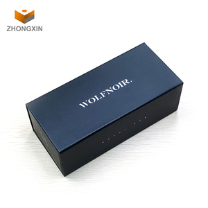 Scatola per Occhiali Personalizzata di Alta Qualità, Nuovo Design, Confezione per Occhiali da Sole, Custodia Nera di Lusso con Laccetto - Product Image 4