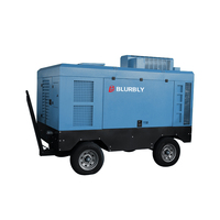 Nouveau design 2024 Compresseur d'air à vis diesel 140KW refroidi par air 16/18m³/min Stationnaire pour forage minier et dynamitage de pierres