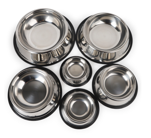 Mangkuk Anjing Pemberi Makan Air Hewan Peliharaan Disesuaikan Mangkuk Anjing Baja Tahan Karat - Product Image 2