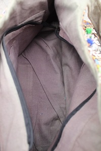 Bolsos de Lona Estilo Boho Banjara Indios para Mujer, con Cierre de Cremallera, Impermeables, Forma Personalizable, Bordado Tribal y Trabajo con Espejos - Product Image 6