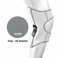 Exosquelette bionique pour genou, avec assistance à ressort, stabilisateur rotulien, pour personnes âgées, genoux fragilisés, montée d'escalier et sport
