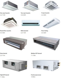 เครื่องปรับอากาศระบบ VRF/VRV 28 แรงม้า 79 กิโลวัตต์ แบบคาสเซ็ตต์ ฝังฝ้า มัลติสปลิต ฮีทปั๊ม สำหรับโรงแรม รุ่น ZTVC Zero - Product Image 4