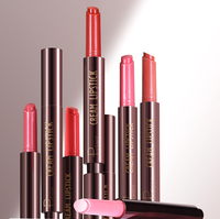 Haute Qualité Rouge À Lèvres Naturel Longue Durée Logo Soie Texture Vegan Teinté En Gros Personnalisé Marque Privée Rouge À Lèvres