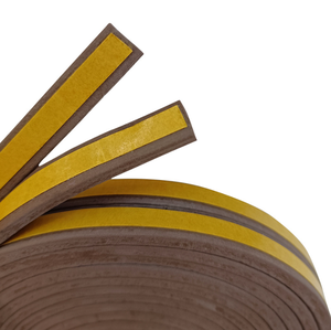 Meilleure Vente 2025 Bande d'étanchéité de porte en caoutchouc EPDM adhésive insonorisante et étanche, extrudée et découpée - Product Image 4