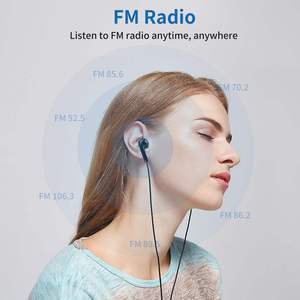 Reproductor MP3/MP4 con Bluetooth, Pantalla de 1.8 Pulgadas, Ranura para Tarjeta TF, Expansión de Memoria, Radio FM, Grabación de Música, para Estudiantes y Actividades al Aire Libre - Product Image 4