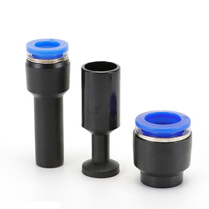 Tapón Endotraqueal PPF de 1/4 de Pulgada, Conexión Rápida de PP de Paso Directo, Reductor de 3/8 de Pulgada, Tapas de Válvula de Plástico PGJ a Prueba de Fugas - Product Image 1