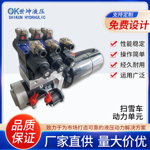 Shikun Hydraulic Power Unit Sk A5001 G03W 023C2 D242.1D1.16YW8L18 18Mpa Steel System For <b>Snow</b> <b>Sweeper</b> - Product Image 2