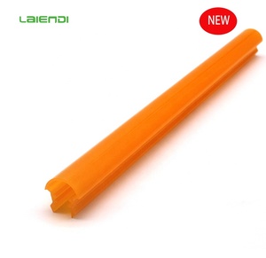 Copertura Trasparente Personalizzata in Policarbonato Moderno di Colore Giallo per Diffusione Luminosa Anti-UV e Filtraggio Luce Blu - Product Image 1