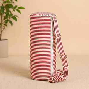 Sac de transport pour tapis de yoga en coton tissé de qualité supérieure Dolly Enterprises, avec bandoulière réglable, lavable, design moderne, motif imprimé, pour le fitness - Product Image 5