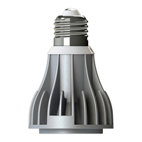 Ampoule LED PAR20 7W 10W 12W à CRI élevé 90 E27 E26 en aluminium pour éclairage intérieur, spot LED