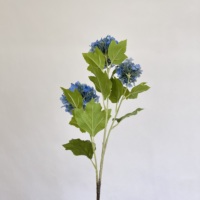 Harga Pabrik HGA Bunga Hydrangea Biru Realistis dari Sutra Buatan untuk Dekorasi Latar Belakang Resepsi Pernikahan, Makan Malam, dan Pesta.