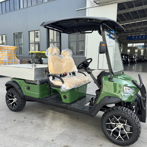 Carrito de Golf Eléctrico de 2 Plazas y 72V para Granja con Plataforma de Carga, Chasis de Acero, Alcance de 50-70 km - Product Image 2