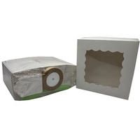 Actory-caja de papel personalizada para Tartas, cajas cuadradas de panadería en el desierto, superventas