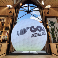 Ballon de golf gonflable géant pour la promotion d'événements et la publicité