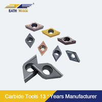 EATH TOOL Plaquettes de tournage en carbure de tungstène DCGT11T301-CK fournisseur d'outils en carbure CNC de haute qualité plaquette de coupe pour métal dur