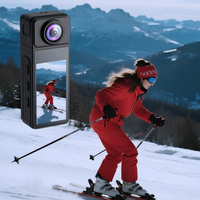 Caméra Pan-Tilt M6, Caméra Vidéo Haute Définition 2K, Sports de Plein Air 270 °   Caméra vidéo à boucle rotative