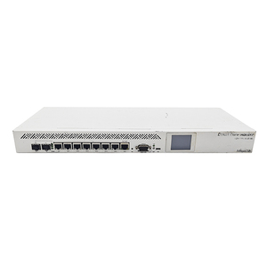 เราเตอร์ MikroTik รุ่น <span class=keywords><strong>CCR1009</strong></span>-<span class=keywords><strong>7G</strong></span>-<span class=keywords><strong>1C</strong></span>-1S+<span class=keywords><strong>PC</strong></span> 7 พอร์ต Gigabit 1 พอร์ต SFP+ 10G ระดับองค์กร 9 คอร์ - Product Image 1