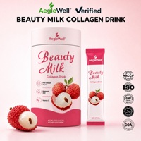 Boisson au Collagène AegleWell OEM ODM : Peptides de Collagène Marin, Acide Hyaluronique et Vitamine C pour le Soutien de la Beauté Intérieure