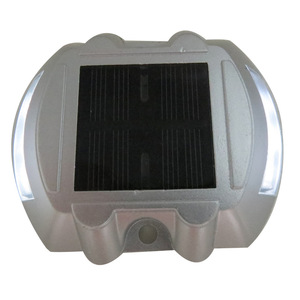 Chuang An Yue Balises routières solaires en aluminium moulé en forme de fer à cheval, feux d'avertissement LED Rouge Bleu Jaune Blanc Vert CS-SR-801 - Product Image 2