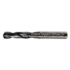 Universal <b>Carbide</b> <b>Drill</b> <b>Bit</b> Nano TiAlN Coated 3xD Undrilled <b>Drill</b> <b>Bits</b> - Product Image 2