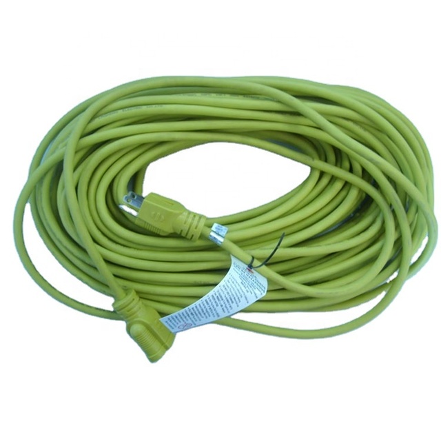 Female IEC Heavy Duty Outdoor USA Extension Cord for Home Appliances PVC Material