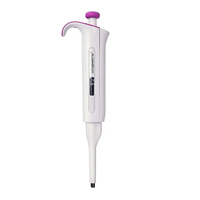 Pipetas de Volumen Ajustable de un Solo Canal de Plástico Qpette de Alta Calidad, 1000-10000L, Pantalla Táctil LCD, Multicolor, para Uso en Laboratorio