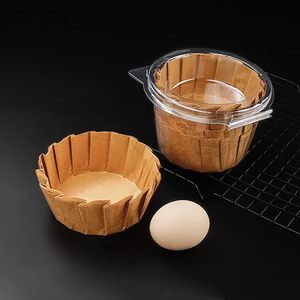 Tùy Chỉnh Không Dính Basques Bánh Pho Mát Giấy Nướng Bánh Không Khí Nồi Chiên Lò Vi Sóng Lò Nồi Chiên Không Khí Lót Dùng Một Lần Giấy Da Giấy Bánh - Product Image 3