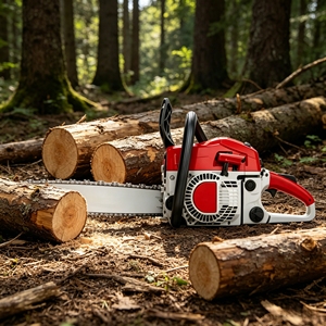 Tronçonneuse à essence fiable L&P pour la coupe des arbres <span class=keywords><strong>de</strong></span> Noël, la récolte en ferme et la débroussaillage des souches - Product Image 2