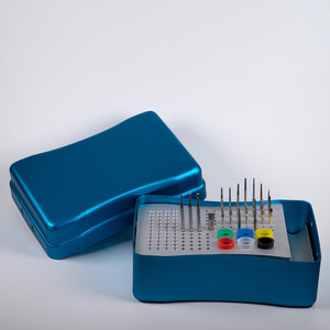 Caja de esterilización para fresas dentales Teng Sheng, estuche grande de almacenamiento de agujas de aleación de aluminio para limpieza y relleno de equipos dentales - Product Image 2