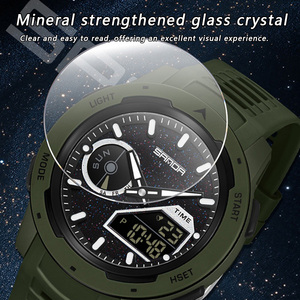 Reloj Digital Luminoso a Prueba de Agua Sanda 6335 con Alarma, Reloj de Pulsera Universal para Correr y Ciclismo - Product Image 5