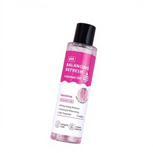 <span class=keywords><strong>Gel</strong></span> Nettoyant Équilibrant pH OEM 150ml à l'Aloe Vera, Parfum Frais, Rafraîchissant, Apaisant et Hydratant pour le Corps et les Zones Intimes - Product Image 4