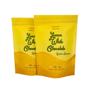 环保生物降解牛皮纸聚乳酸咖啡小袋包装柠檬包装袋定制