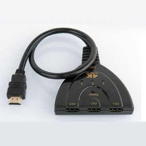 Mini Conmutador HDMI de 3 Puertos 4K*2K 3D 1.4b 1080P, Cable Conmutador Automático para Monitor HDTV <span class=keywords><strong>Xbox</strong></span> para PS3 PS4 DVD, Hub de 1 Puerto - Product Image 3