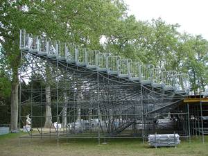 Marca CETA de fabricación italiana personalizable Multi-Ceta Modular de acero galvanizado en caliente Serie M Tribuna duradera Entretenimiento deportivo - Product Image 5