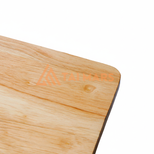 Tabla de cortar de madera gruesa TAIMARS para carne segura, frutas, verduras y hierbas, preparación con superficie antideslizante hecha de bambú - Product Image 1